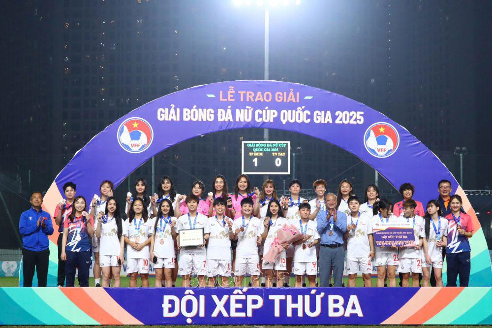 Phong Phú Hà Nam giành Huy chương Đồng Giải bóng đá nữ Cúp Quốc gia 2025