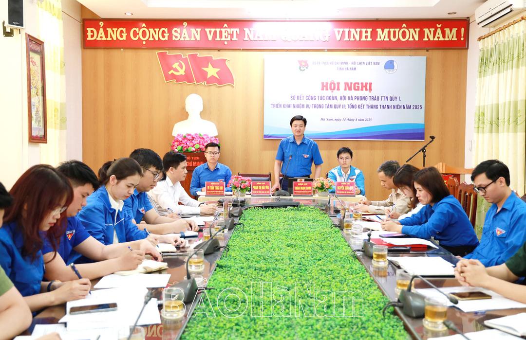Sơ kết công tác đoàn, hội và phong trào thanh thiếu nhi quý I/2025