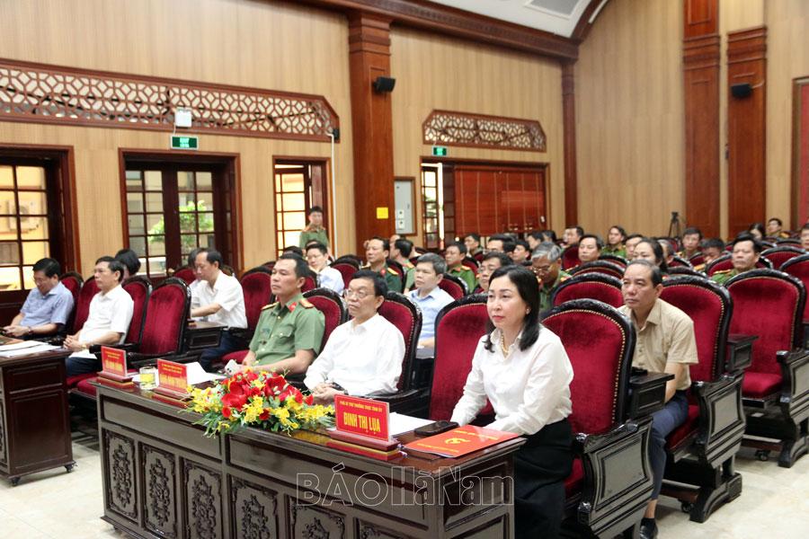 Hội nghị trực tuyến toàn quốc quán triệt Kết luận số 132 - KL/TW của Bộ Chính trị