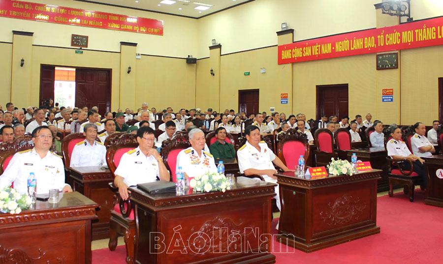 Hội truyền thống Hải quân tỉnh kỷ niệm 70 năm Ngày thành lập Hải quân nhân dân Việt Nam