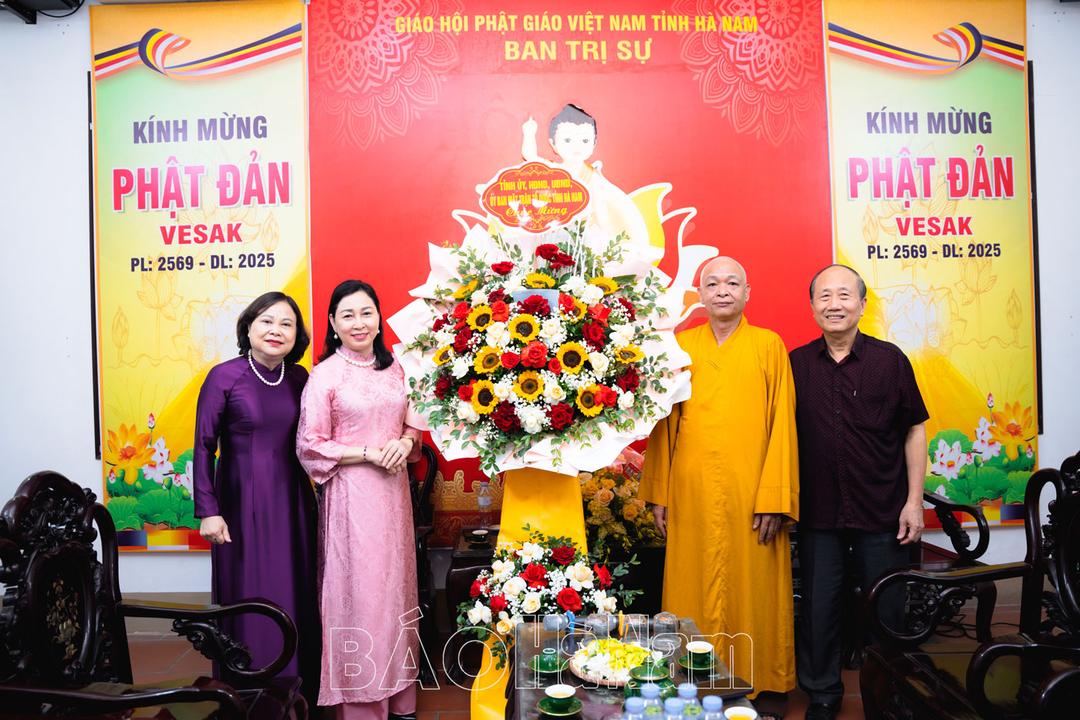 Ban Trị sự Giáo hội Phật giáo tỉnh khai mạc mùa Phật đản PL.2569- DL.2025