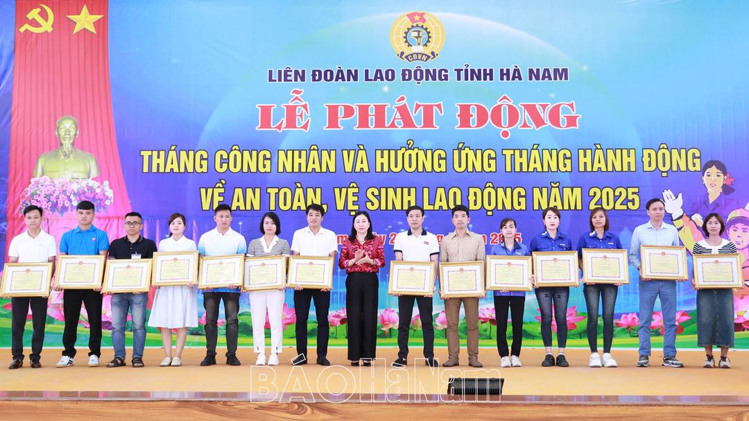 Liên đoàn Lao động tỉnh phát động Tháng Công nhân năm 2025