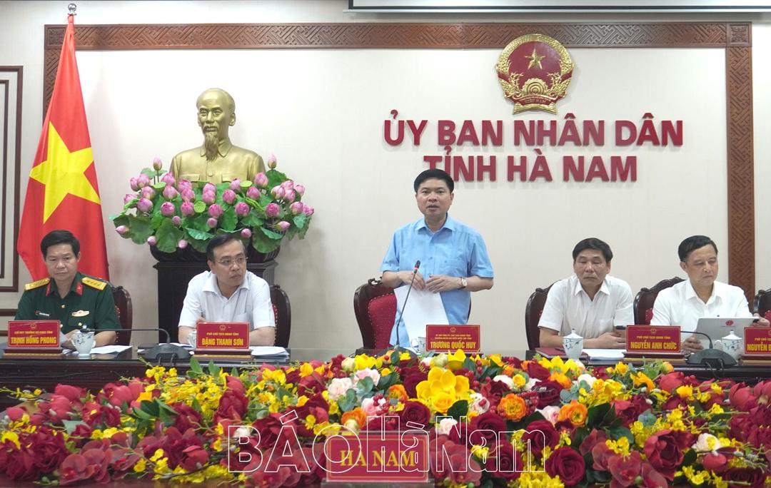 UBND tỉnh thảo luận các nội dung trình Kỳ họp chuyên đề năm 2025, HĐND tỉnh khóa XIX