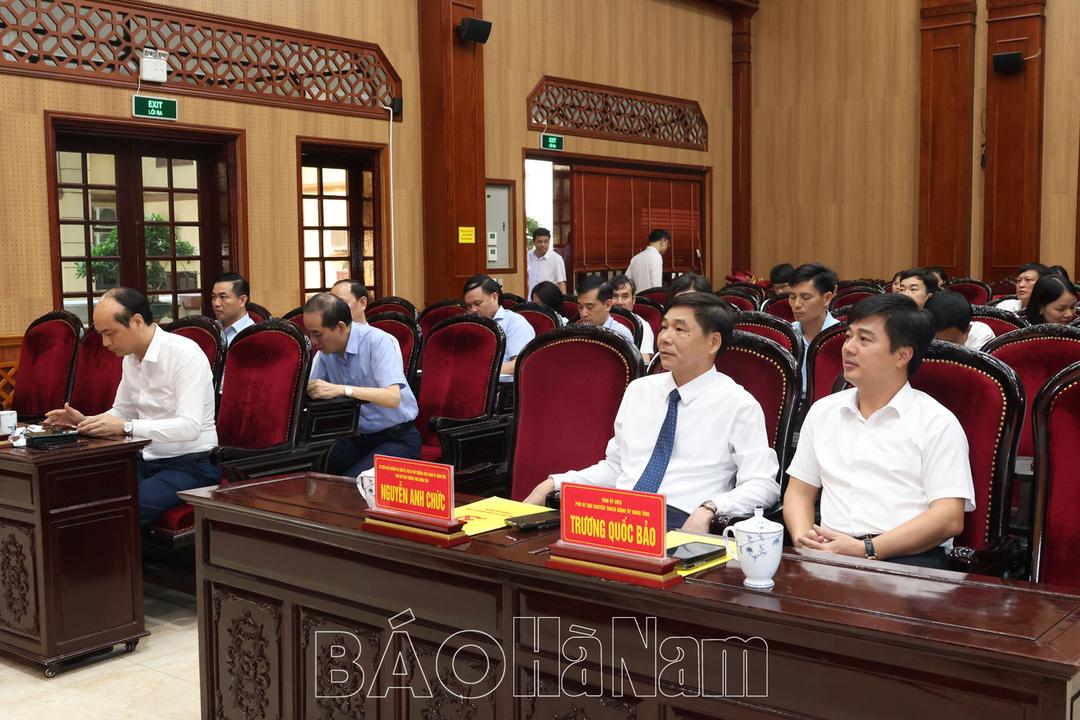 Đảng ủy UBND tỉnh tổng kết 10 năm thực hiện Chỉ thị 05 của Bộ Chính trị