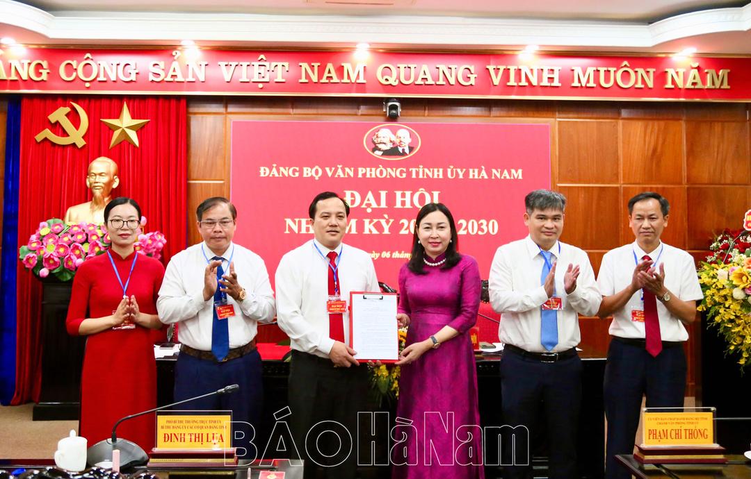 Đại hội Đảng bộ Văn phòng Tỉnh ủy nhiệm kỳ 2025-2030