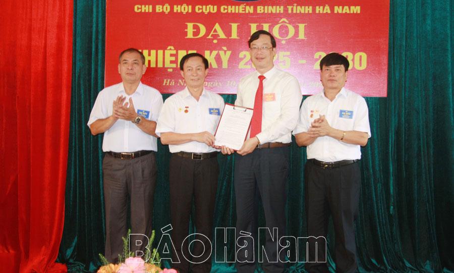 Chi bộ Hội Cựu chiến binh tỉnh tổ chức đại hội nhiệm kỳ 2025 - 2030
