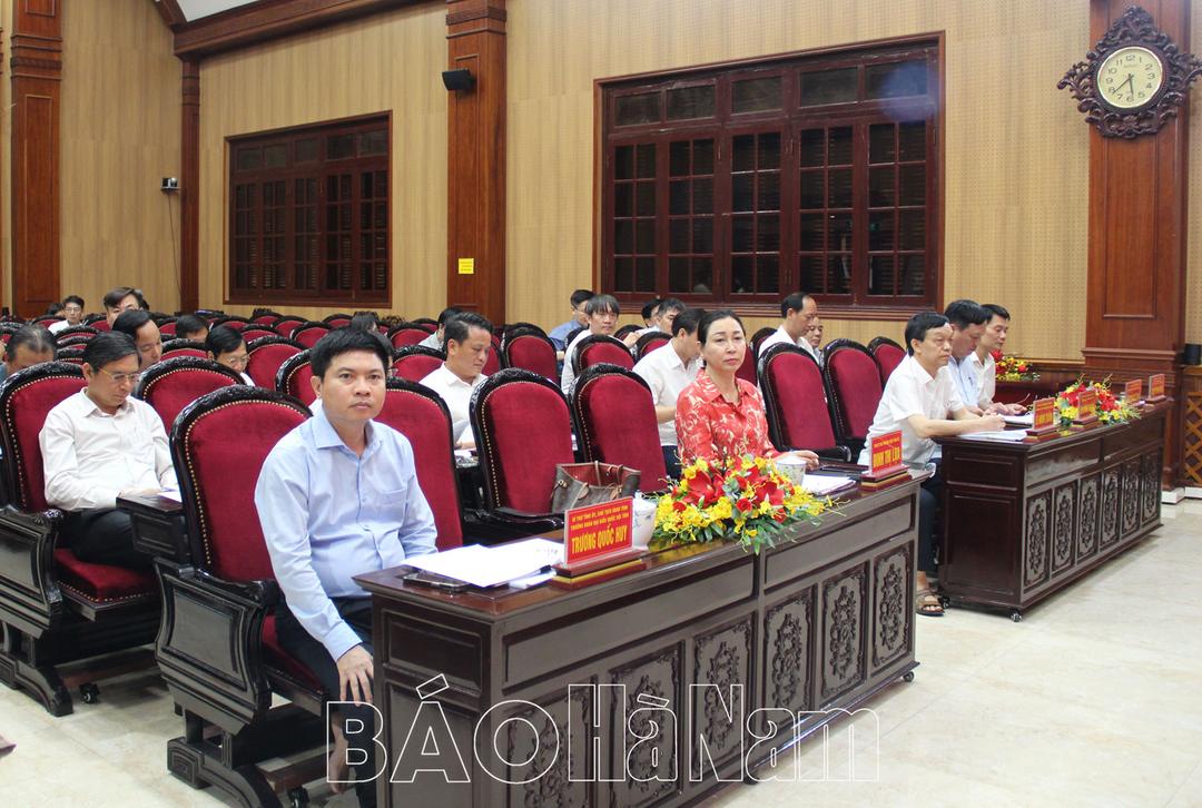 Ban Chấp hành Đảng bộ tỉnh cho ý kiến, chủ trương các nội dung thuộc thẩm quyền