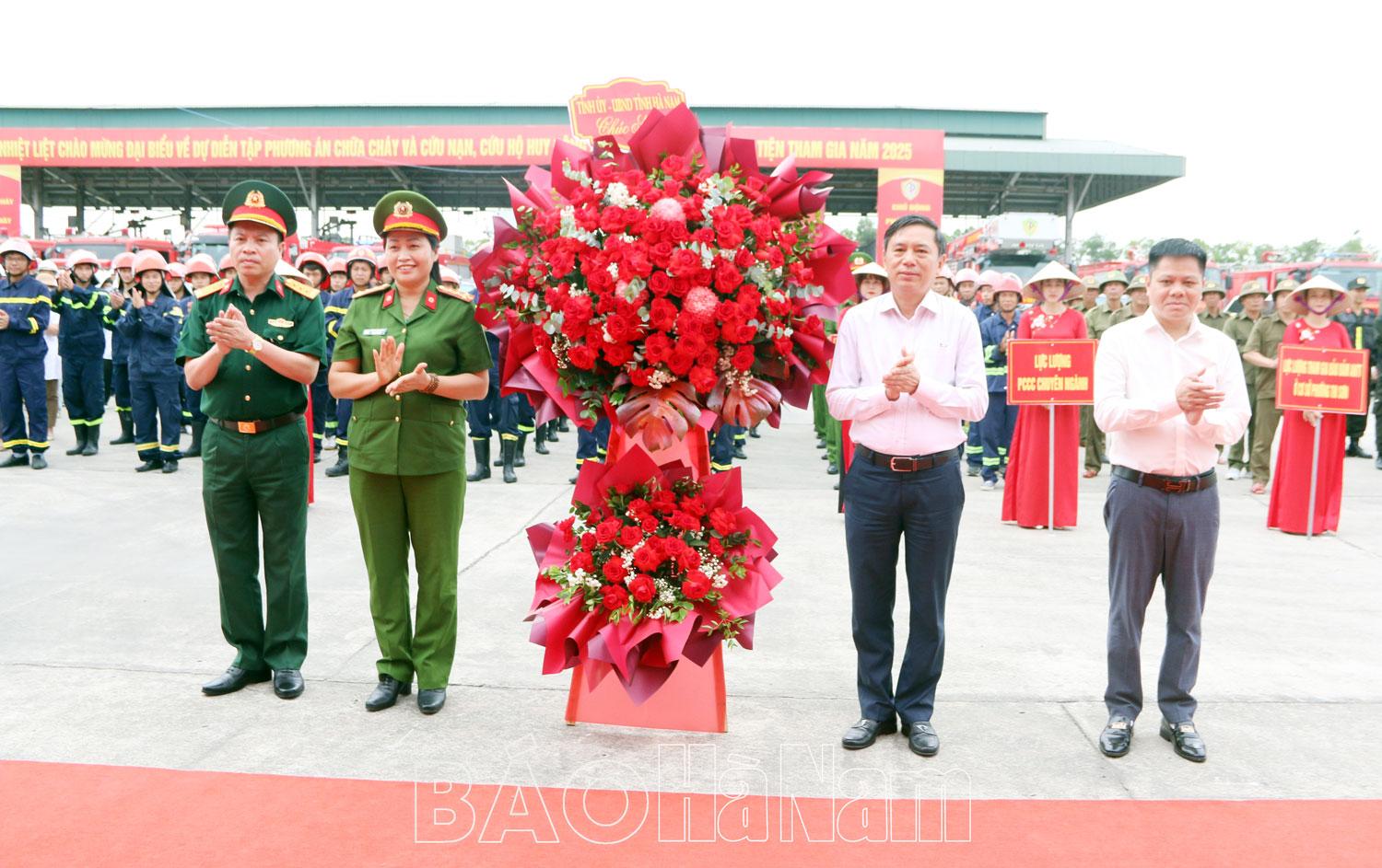 Diễn tập phương án chữa cháy và cứu nạn, cứu hộ cấp tỉnh năm 2025