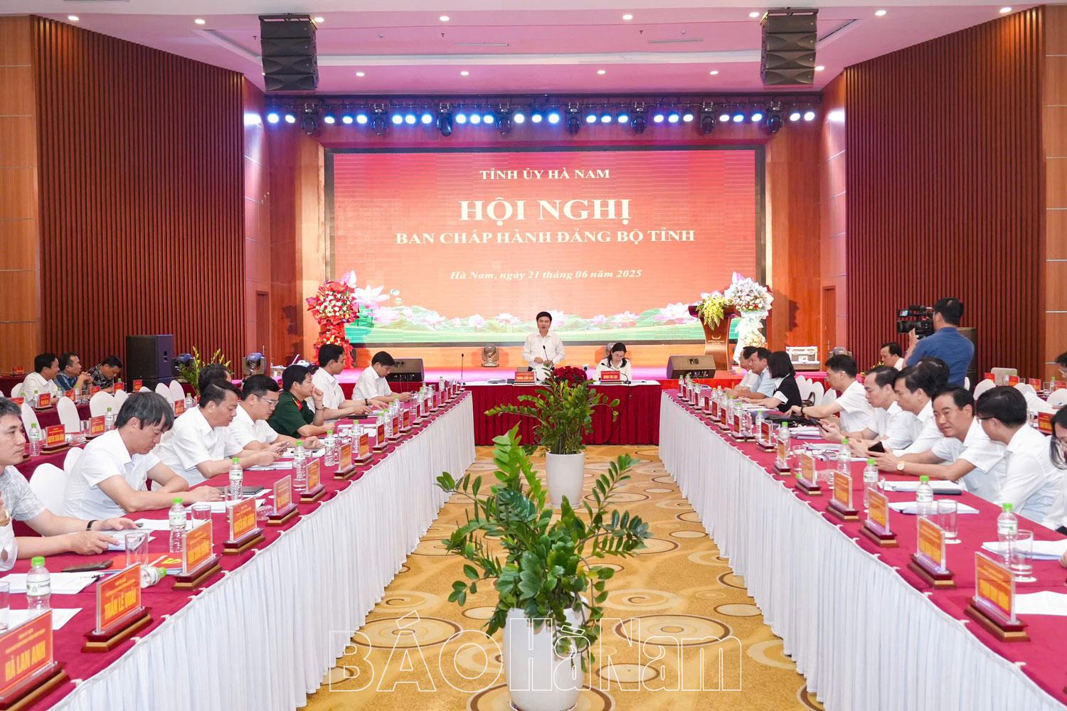 Ban Chấp hành Đảng bộ tỉnh cho ý kiến, chủ trương các nội dung thuộc thẩm quyền