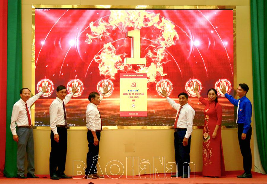 Ra mắt cuốn Lịch sử Đảng bộ xã Trác Văn, giai đoạn 1930 - 2025