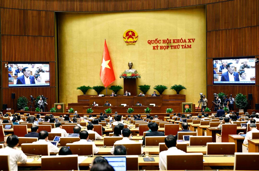 Quang cảnh phiên họp.