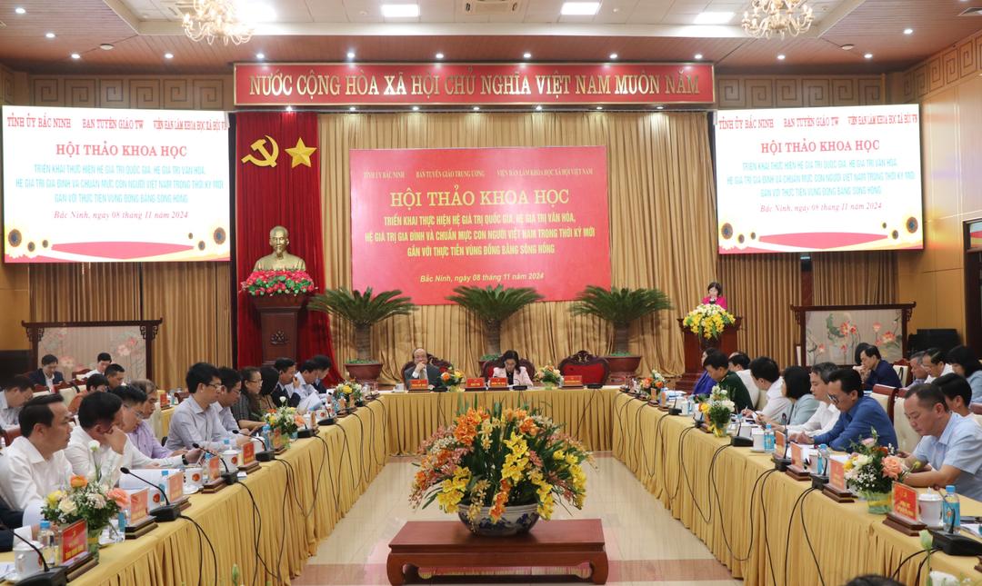 Quang cảnh Hội thảo.