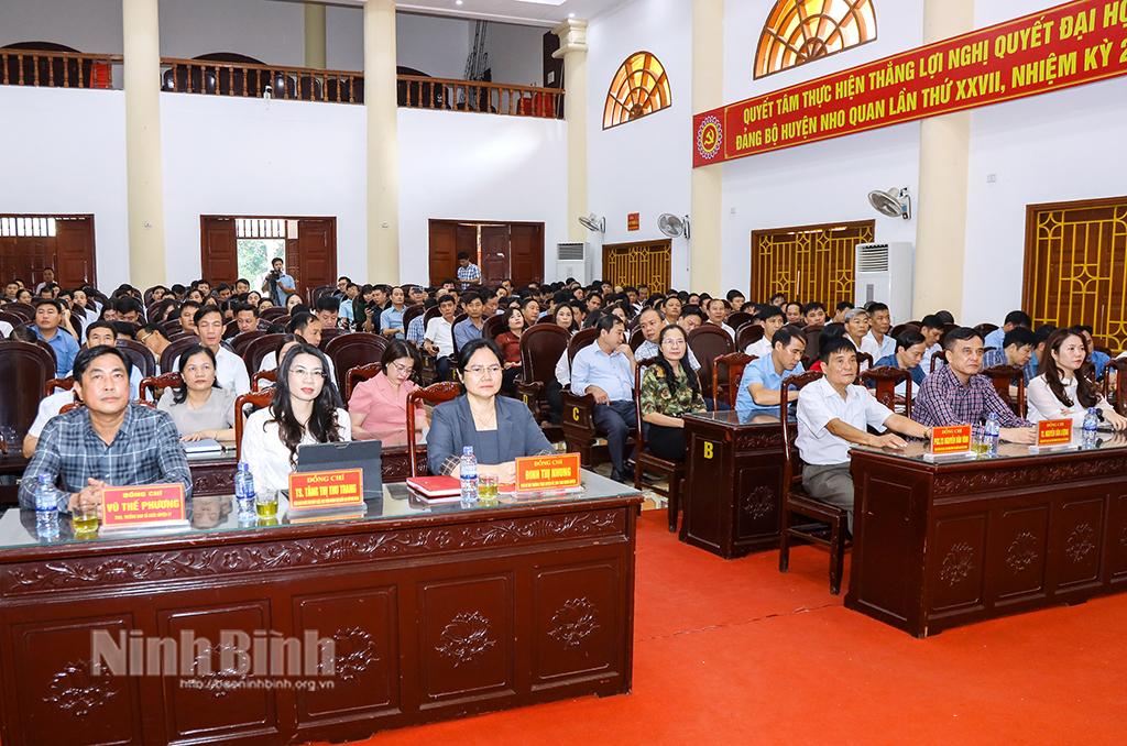 Quang cảnh lớp bồi dưỡng.