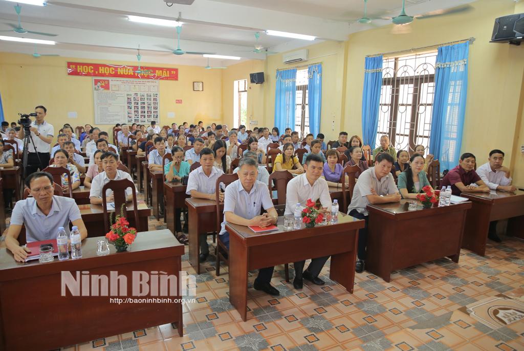 Các đại biểu dự lớp bồi dưỡng.