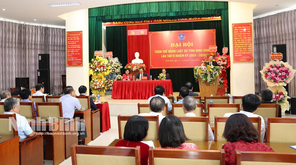 Quang cảnh Đại hội lần thứ VI, nhiệm kỳ 2024-2029.