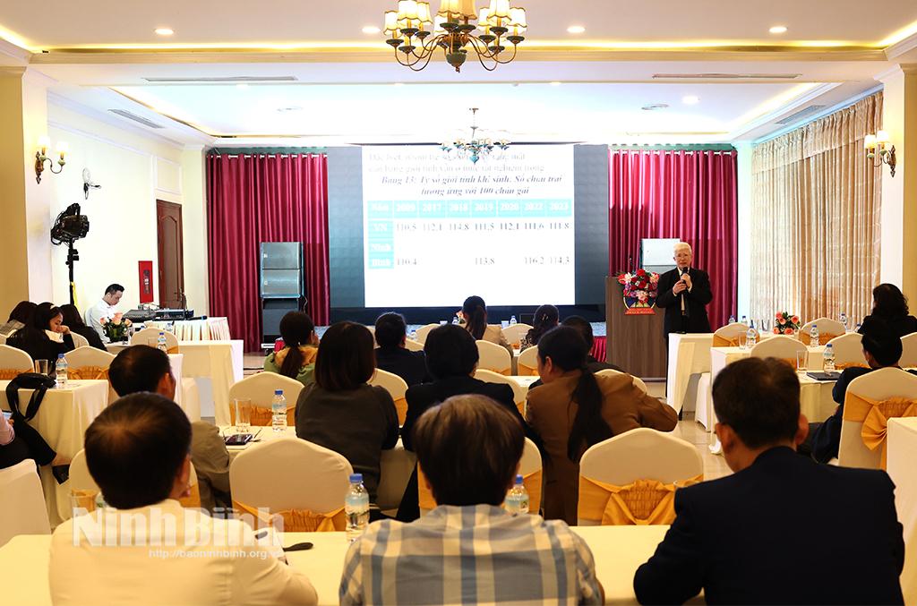 Quang cảnh lớp tập huấn.