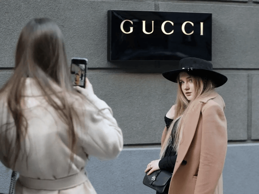 GUCCI - Một thương hiệu thời trang xa xỉ. Ảnh: VnEconomy