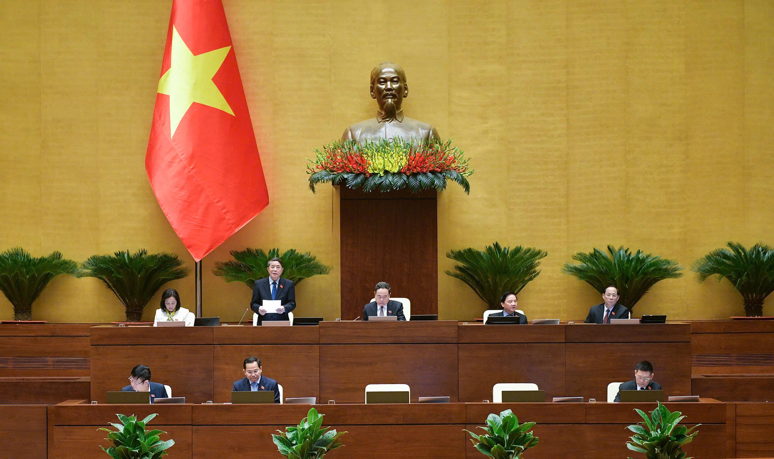 Quang cảnh kỳ họp. Ảnh: quochoi.vn