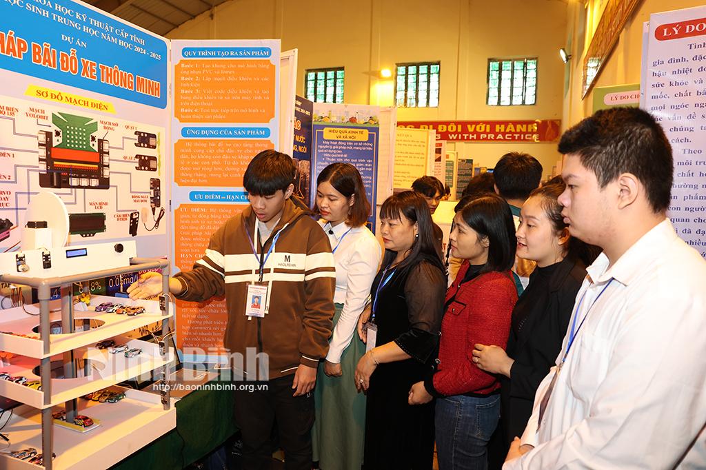 Một sản phẩm tham gia cuộc thi KHKT cấp tỉnh năm 2024 - 2025.