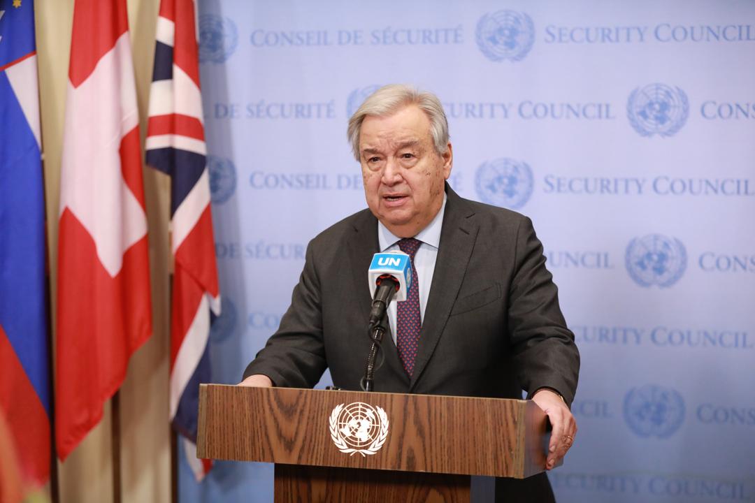 Tổng thư ký Liên hợp quốc Antonio Guterres