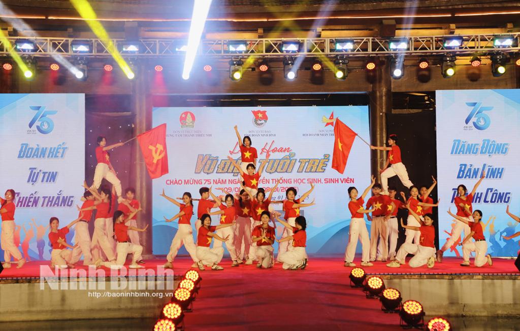 Tiết mục biểu diễn tại Liên hoan.