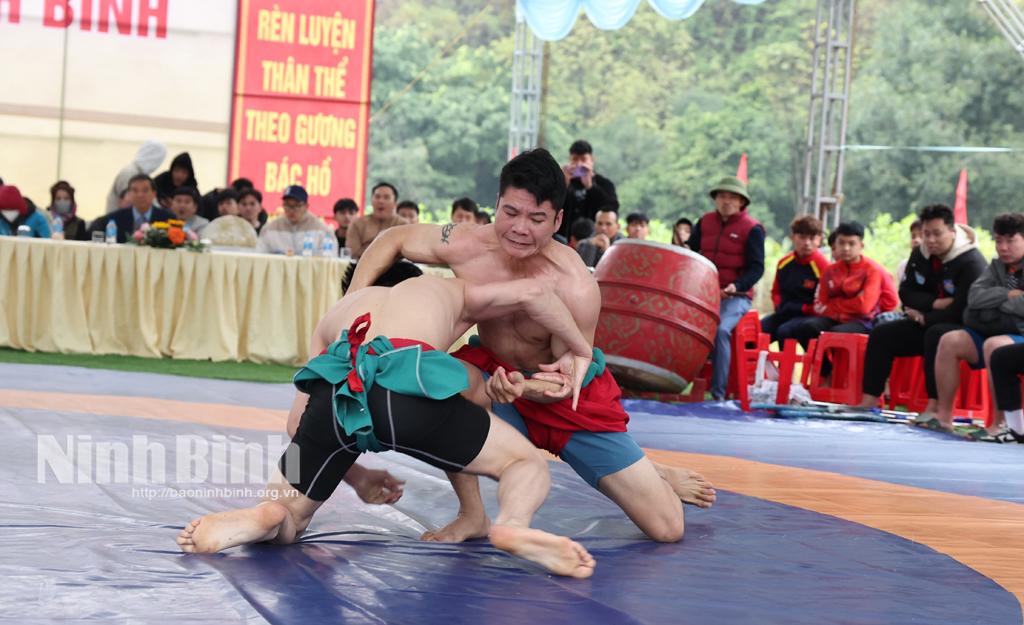 Một trận đấu vật trong khuôn khổ Giải.