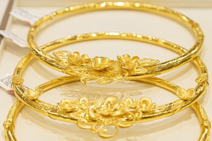 Giá vàng hôm nay đi xuống. (Ảnh: Minh Đức).