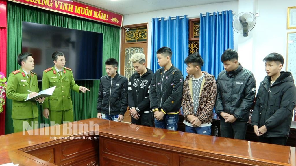 Một số đối tượng tham gia vụ việc.