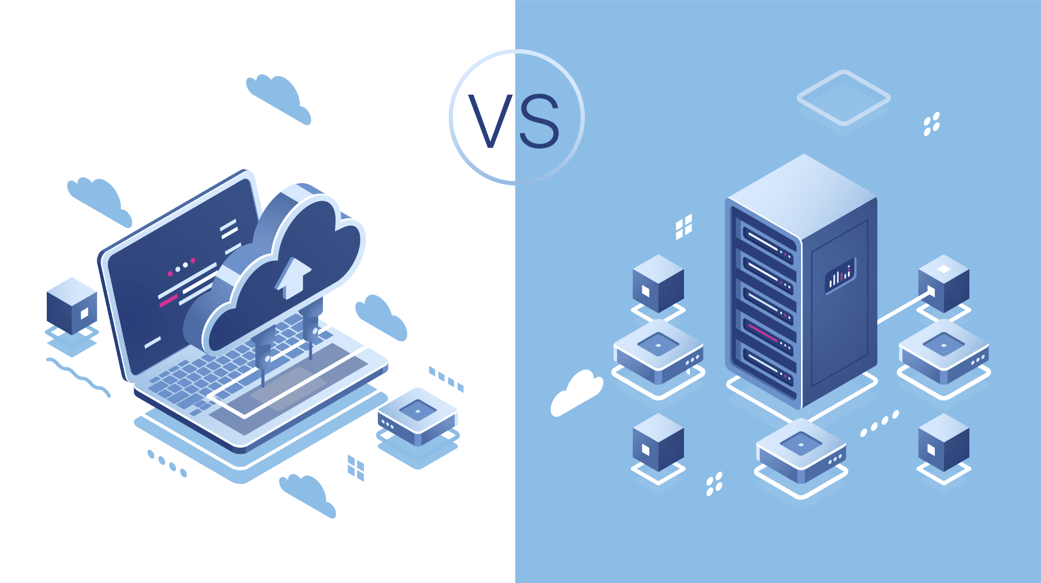 Lựa chọn MCVL và Cloud server cho doanh nghiệp.