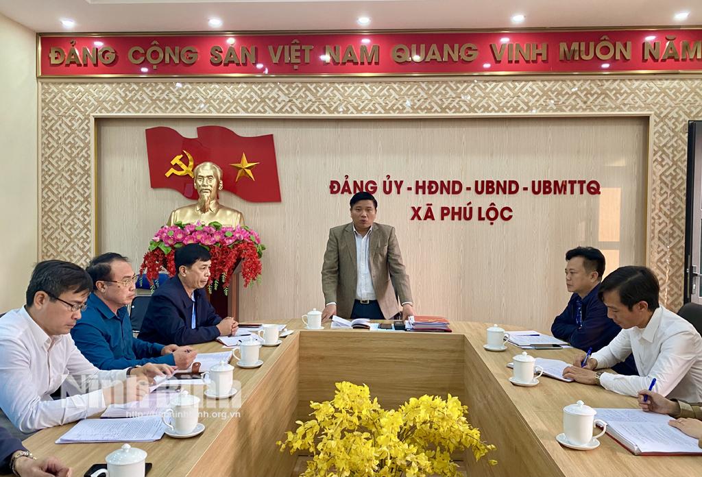 Đảng ủy xã Phú Lộc triển khai công tác chuẩn bị cho đại hội đảng bộ xã nhiệm kỳ 2025-2030.