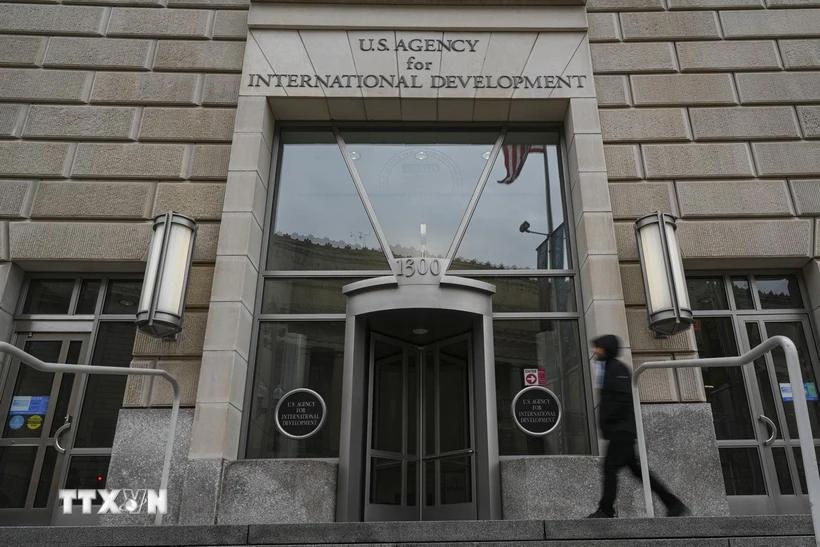 Trụ sở của Cơ quan Phát triển Quốc tế Mỹ (USAID) tại Washington D.C. (Ảnh: Anadolu Agency/TTXVN)