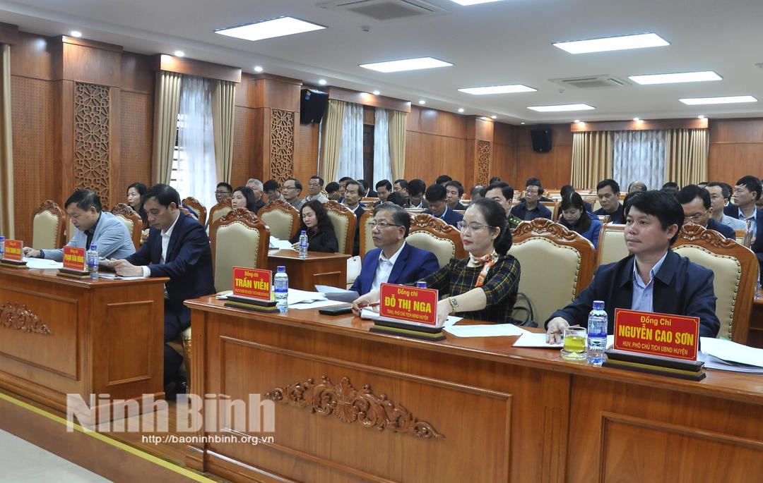 Các đại biểu dự hội nghị.