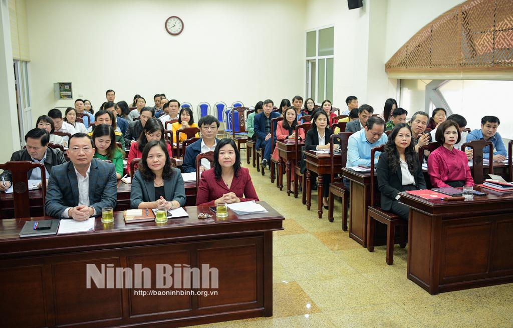 Các đại biểu dự lễ phát động Cuộc thi.