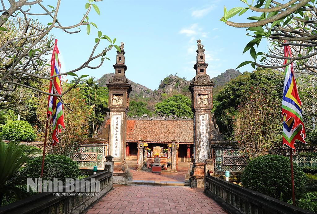 Đền thờ Vua Đinh Tiên Hoàng tại Khu di tích Quốc gia đặc biệt Cố đô Hoa Lư. Ảnh: Minh Quang