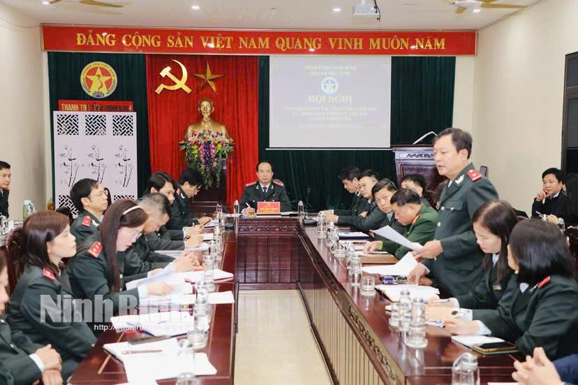 Thanh tra tỉnh triển khai nhiệm vụ năm 2025. Ảnh: NBO