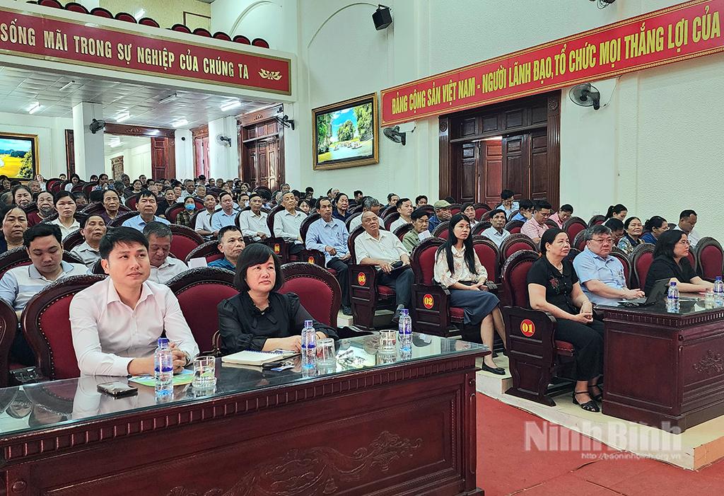 Các đại biểu dự lớp bồi dưỡng.