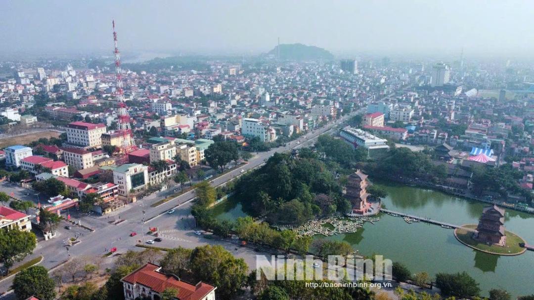 Một góc thành phố Hoa Lư. Ảnh: Mai Lan