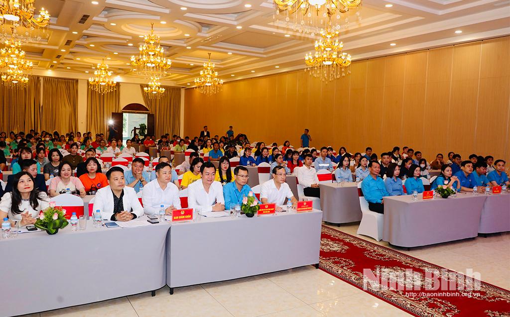 Các đại biểu dự lễ phát động Tháng Công nhân năm 2025.