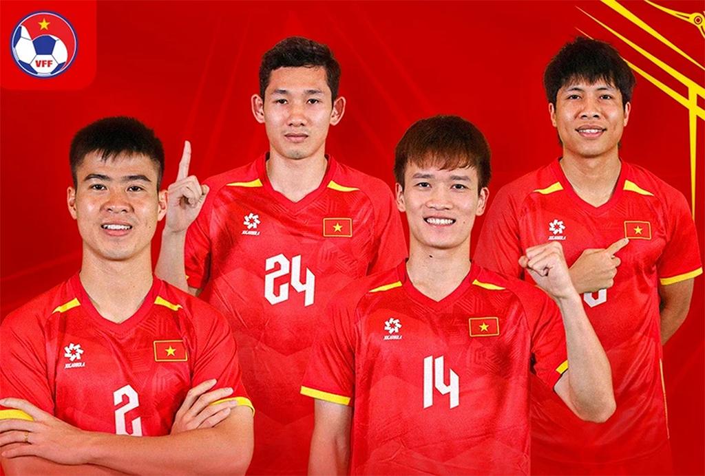 4 cầu thủ Việt Nam góp mặt ở đội hình ASEAN All-Stars đấu Manchester United. (Nguồn: VFF)