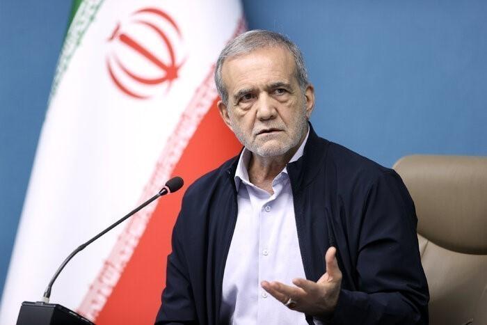 Tổng thống Iran Masoud Pezeshkian. Ảnh: IRNA/TTXVN