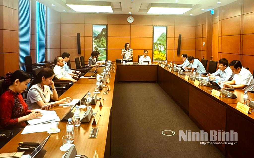 Quang cảnh buổi thảo luận Tổ chiều ngày 15/5/2025.