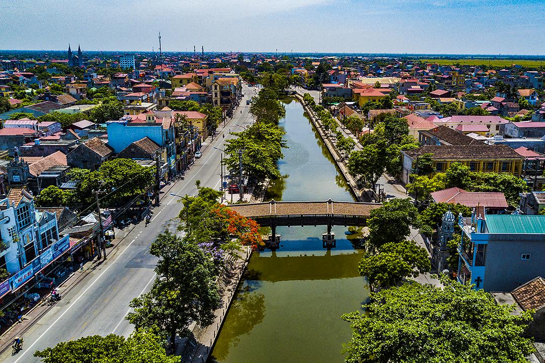 Diện mạo nông thôn của tỉnh Ninh Bình ngày càng khởi sắc. Ảnh: CTV