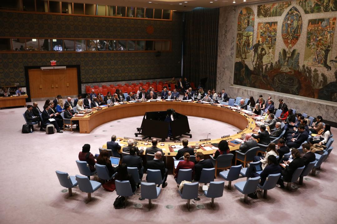 Toàn cảnh phiên họp Hội đồng Bảo an LHQ tại New York, Mỹ ngày 28/5/2025.