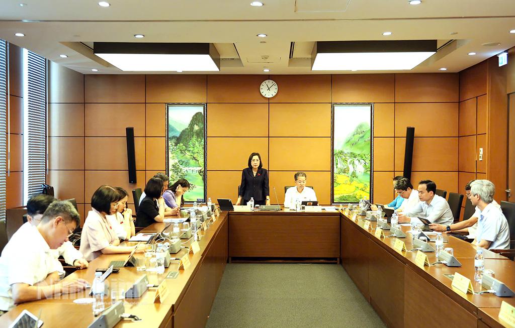 Các đại biểu tham dự phiên thảo luận Tổ.