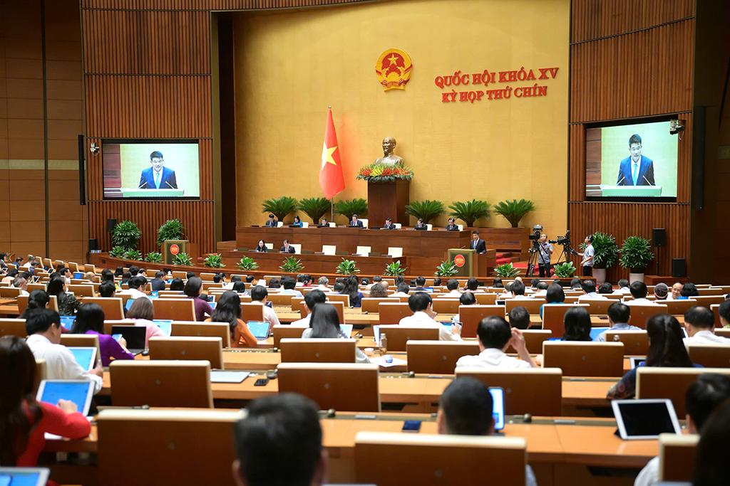 Toàn cảnh phiên họp. Ảnh: quochoi.vn