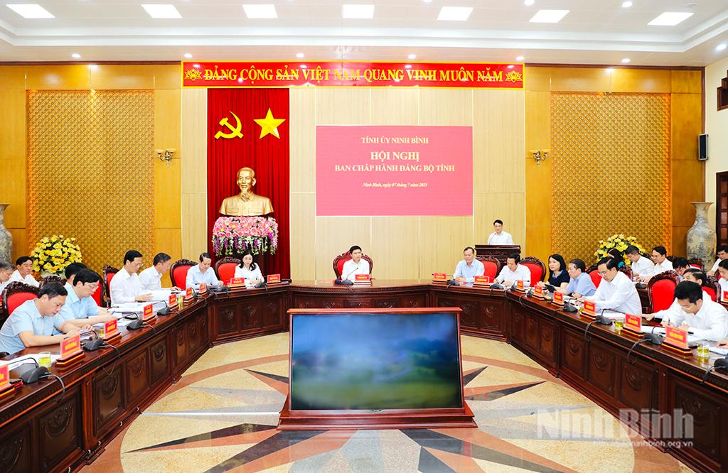 Hội nghị Ban Chấp hành Đảng bộ tỉnh