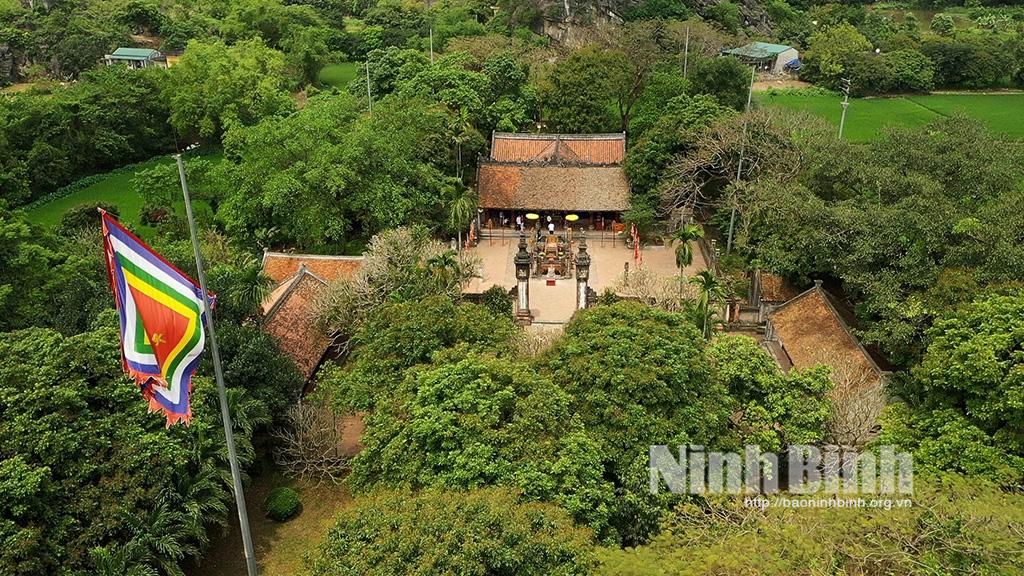 Di tích quốc gia đặc biệt Cố đô Hoa Lư thuộc địa phận phường Tây Hoa Lư. Ảnh: CTV