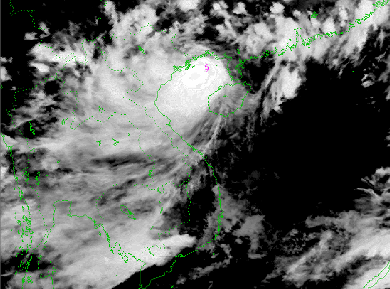 Ảnh minh họa. (Nguồn: Trung tâm Dự báo Khí tượng Thủy văn Trung ương)