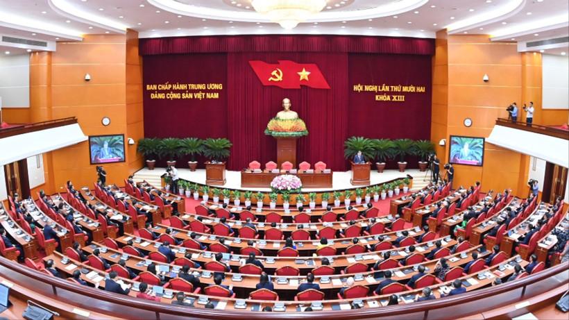 Tại Hội nghị lần thứ 12 khóa XIII, Trung ương đã quyết định nhiều nội dung quan trọng. (Ảnh: ĐĂNG KHOA)