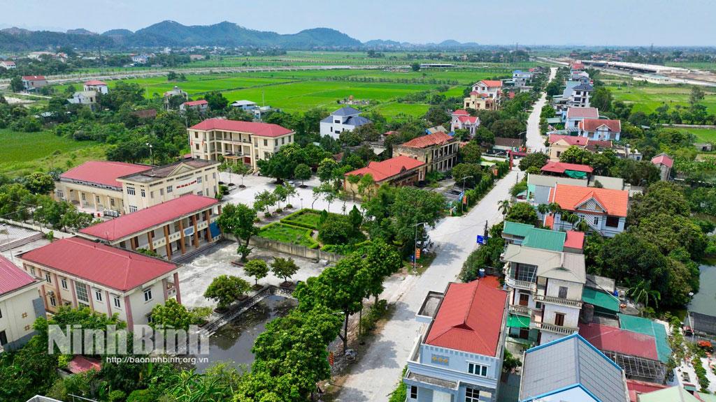 Một góc diện mạo mới của xã Thanh Bình sau khi được thành lập.